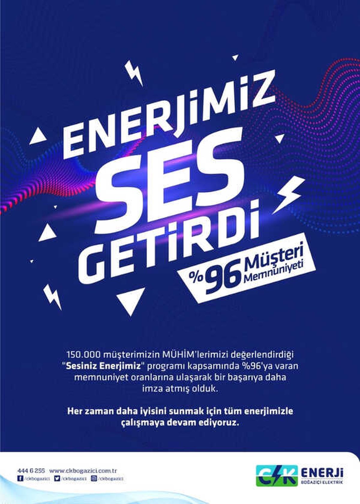 Ck Enerji\'nin \'Sesiniz Enerjimiz\' Programı Başladı