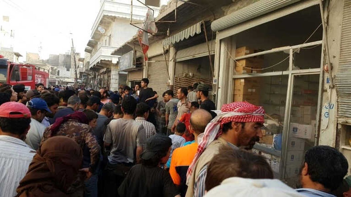 El Bab\'da Patlama: 4 Yaralı