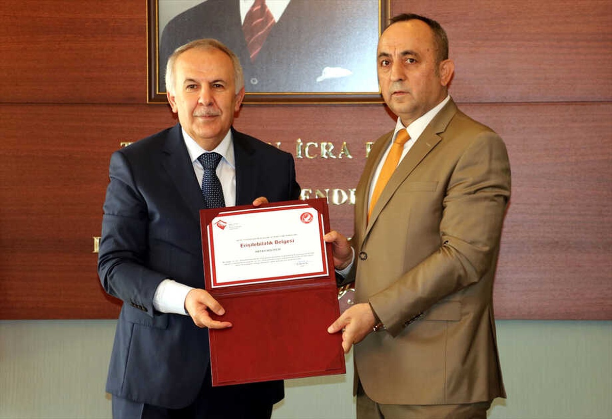 Hatay Adliyesi\'ne "Erişilebilirlik Belgesi" Verildi