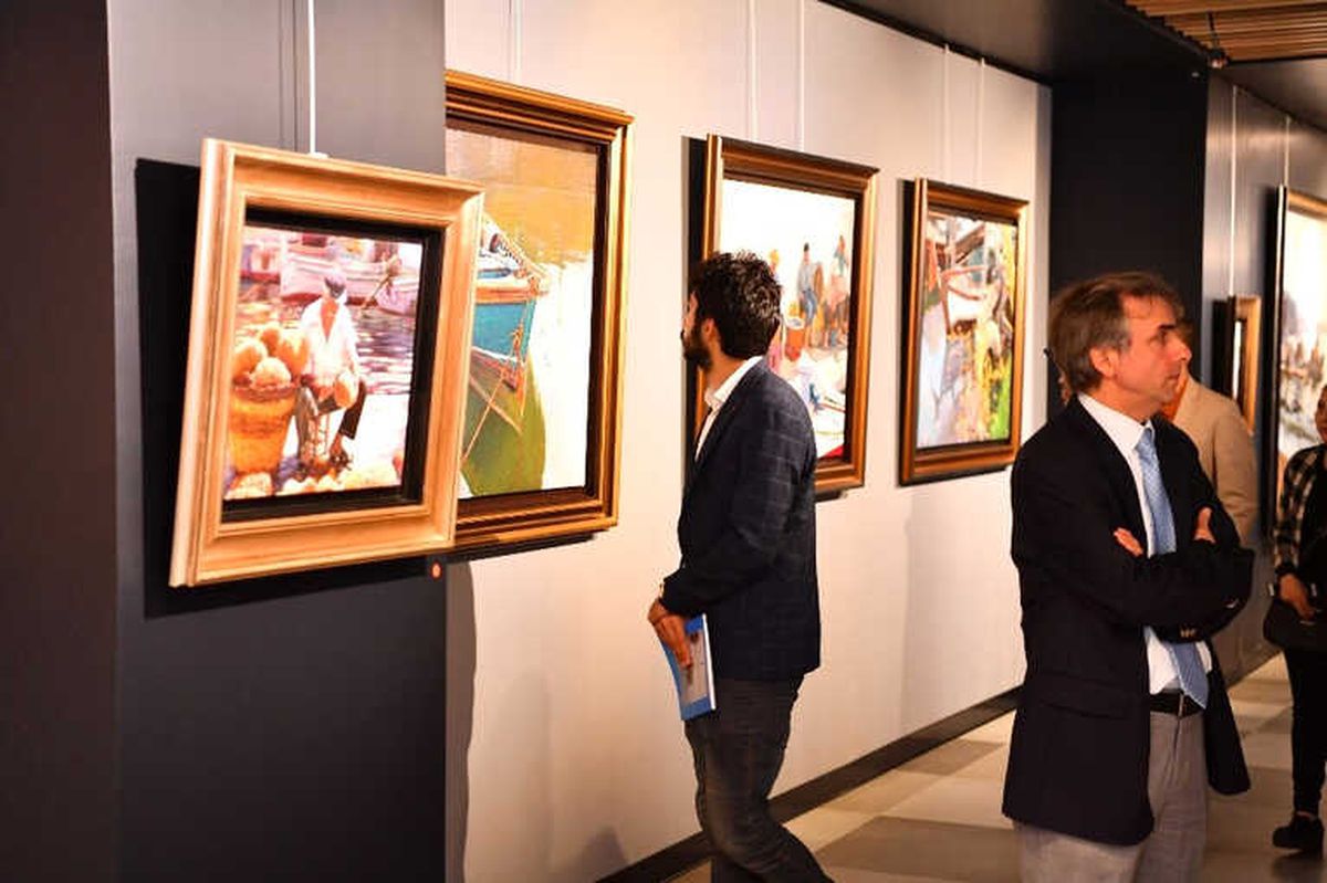 İçinden Deniz Geçsin" Sergisine Yoğun İlgi