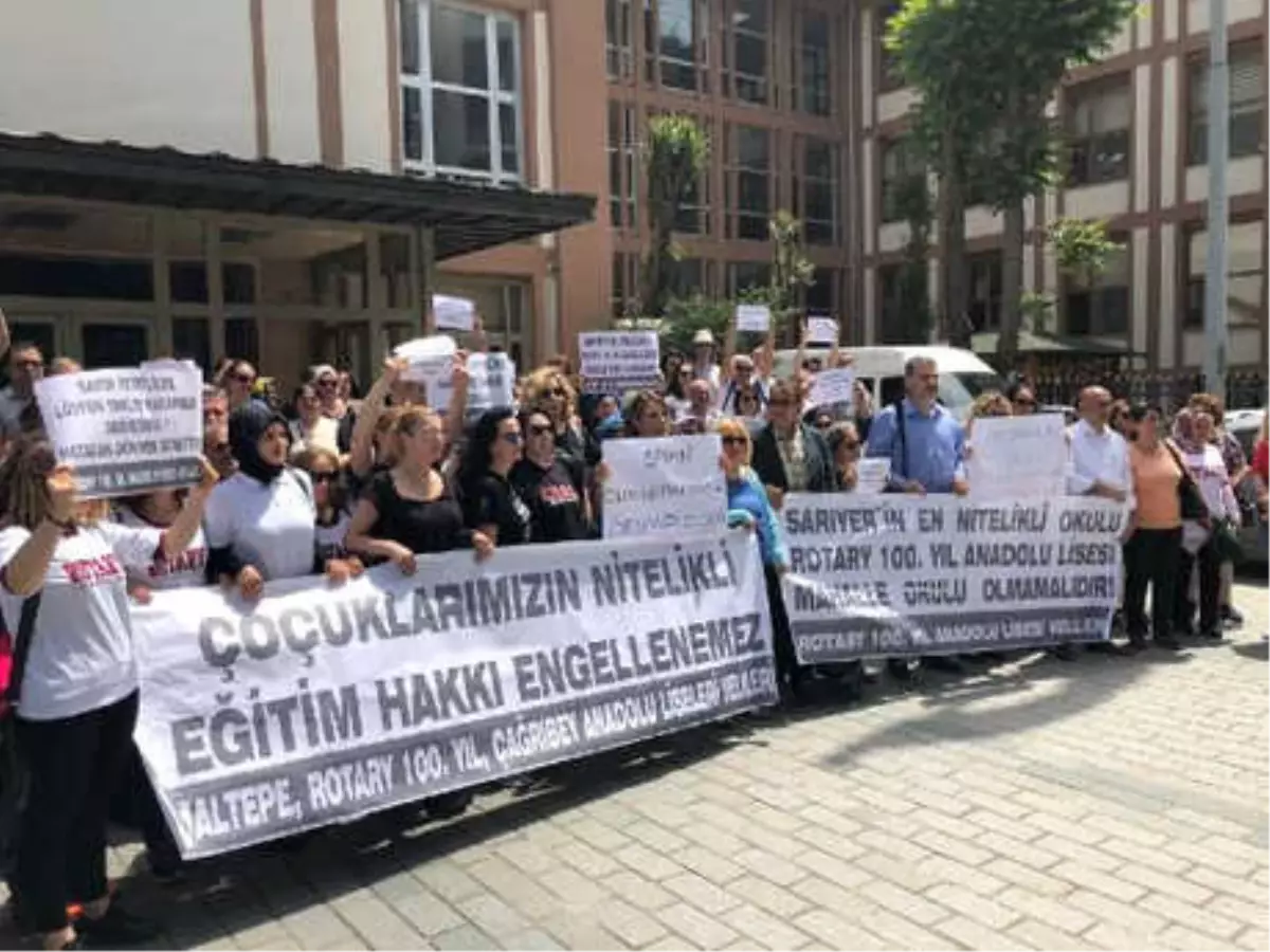 İl Milli Eğitim Müdürlüğü Önünde "Nitelikli Lise" Protestosu