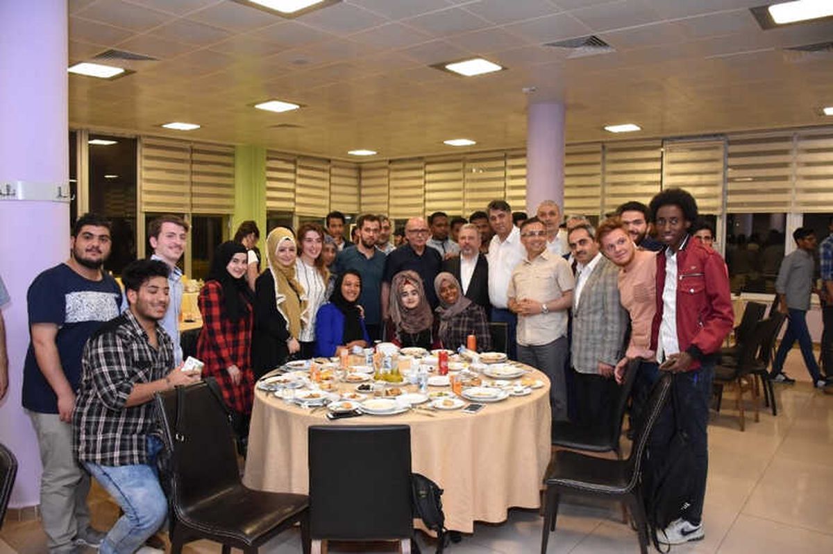 İl Protokolü, Uluslararası Öğrencilerle İftar Yaptı