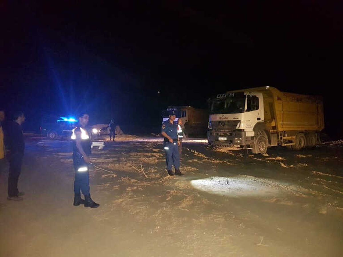 Jandarma Moloz Dökenlere Göz Açtırmıyor
