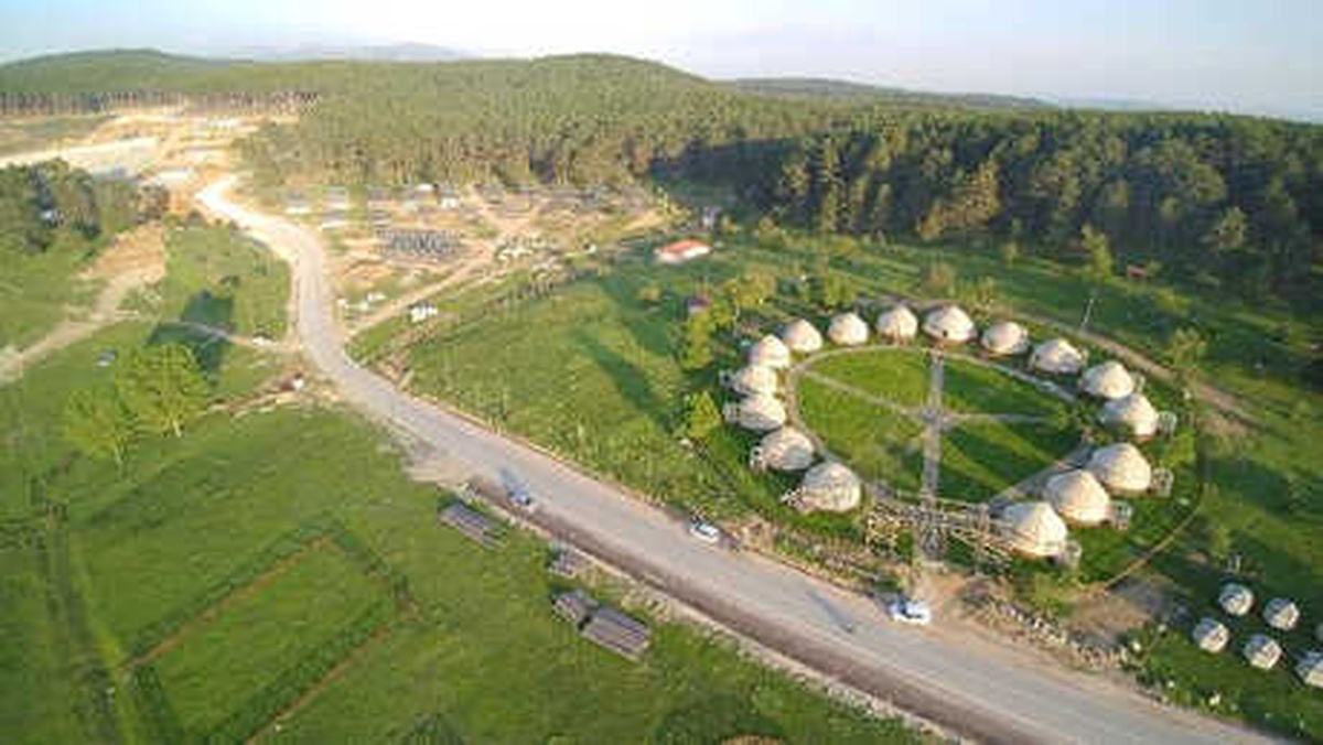 Kocayayla\'ya 5 Bin Kilometre Uzaklıktan Otağ Getirildi
