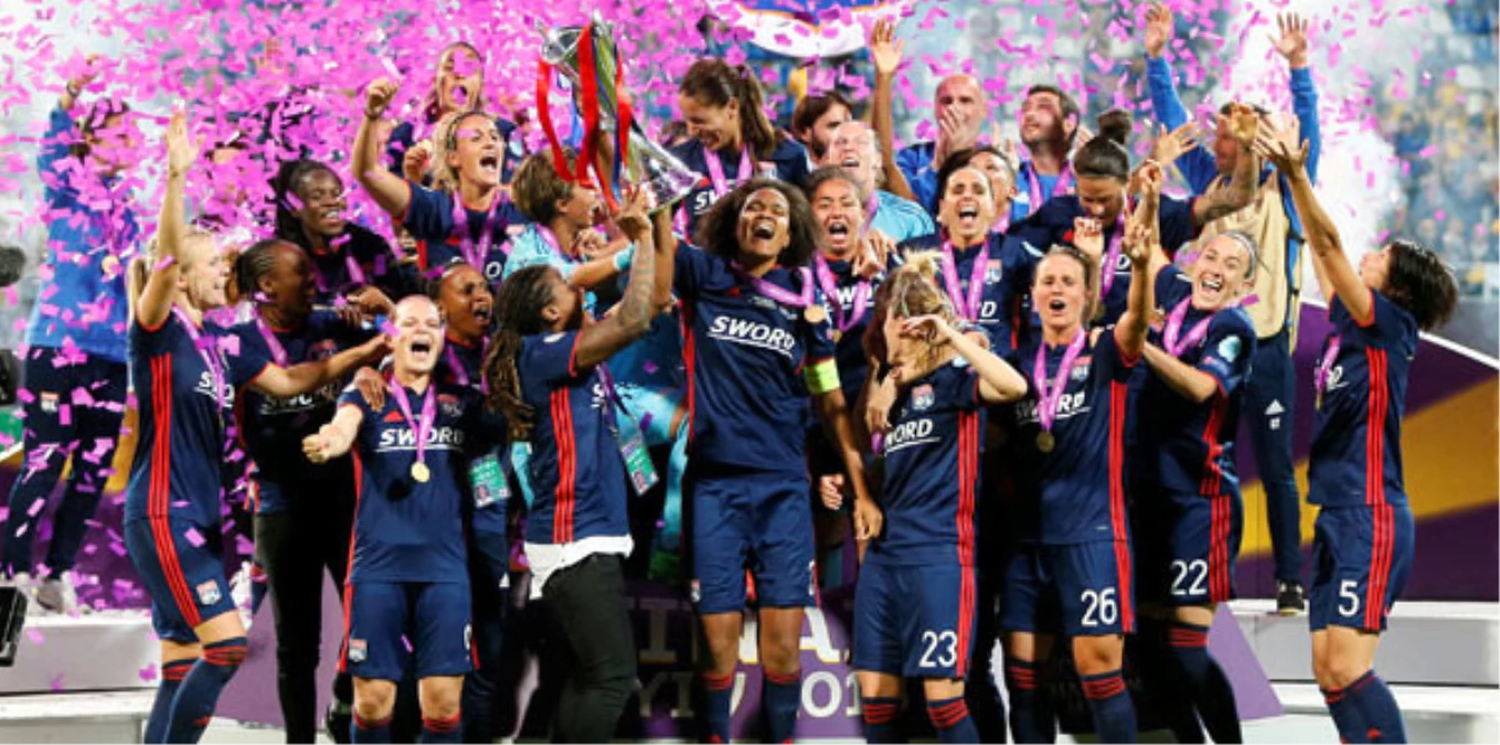Olympique Lyon, Kadınlar Şampiyonlar Ligi\'ni Kazandı!