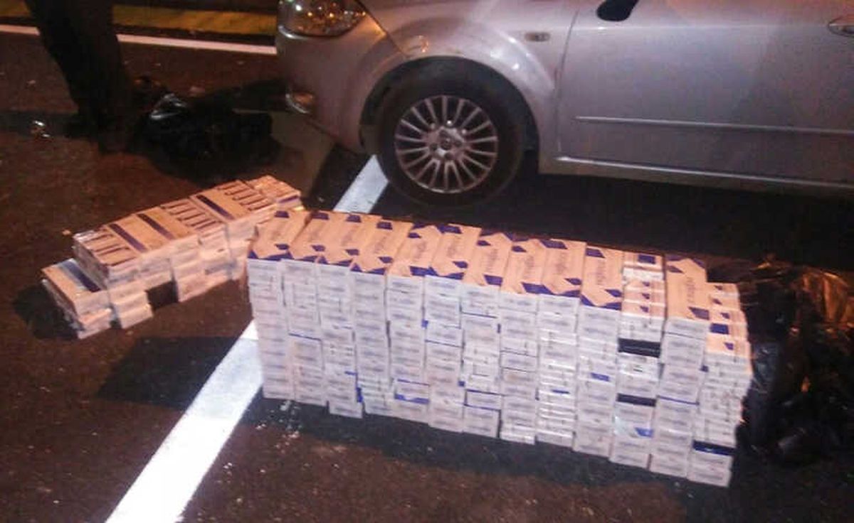 Otobüste Kaçak Sigara Sevkiyatı