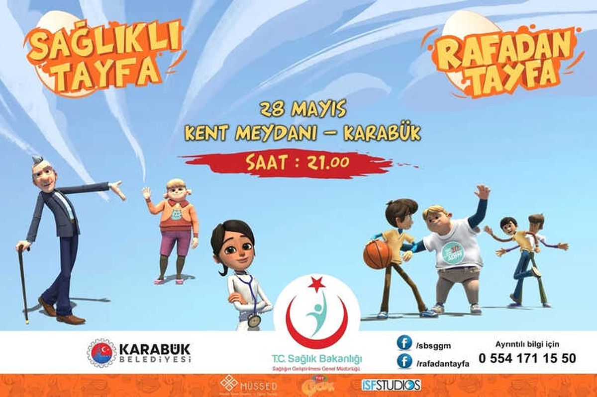 Sağlıklı Tayfa Rafadan Tayfa\' Çocuklarla Buluşacak