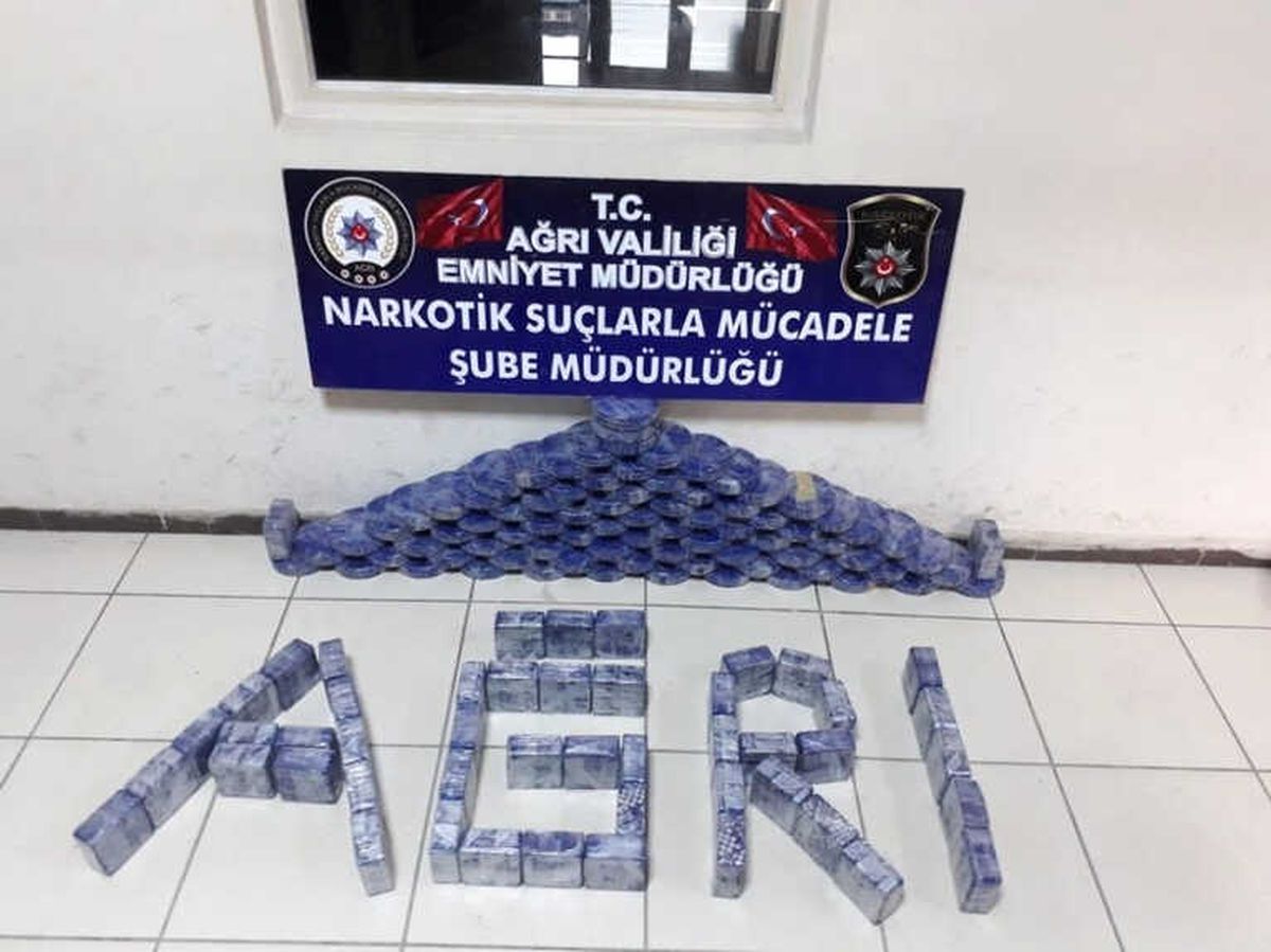 Ağrı\'da 66 Kilo 600 Gram Eroin Yakalandı