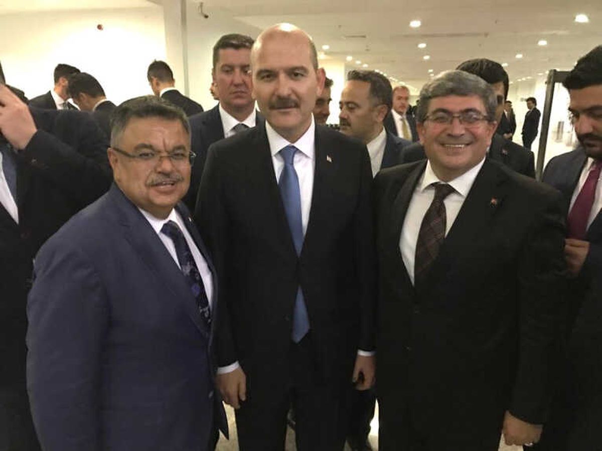 Başkan Can, İçişleri Bakanı Soylu ile Bir Araya Geldi