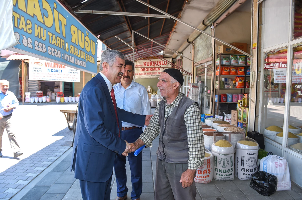 Başkan Polat, Minibüs Esnafı İle Bir Araya Geldi