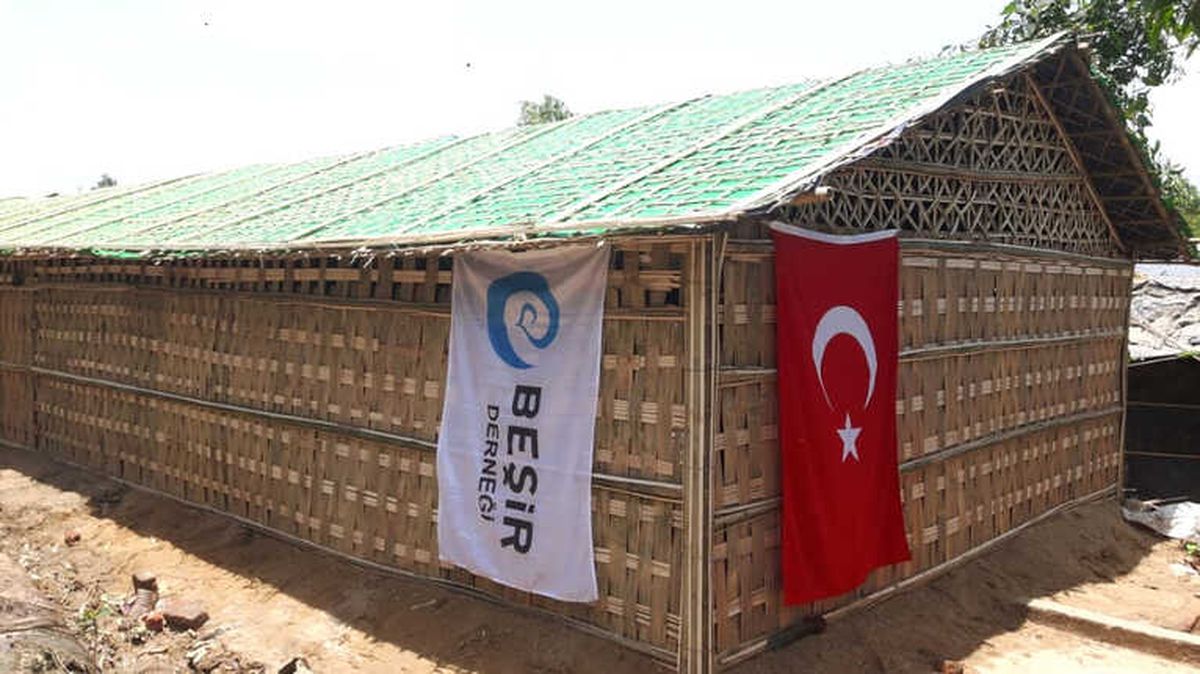 Beşir Derneği Arakan\'da Bambu Kent Projesine Başladı