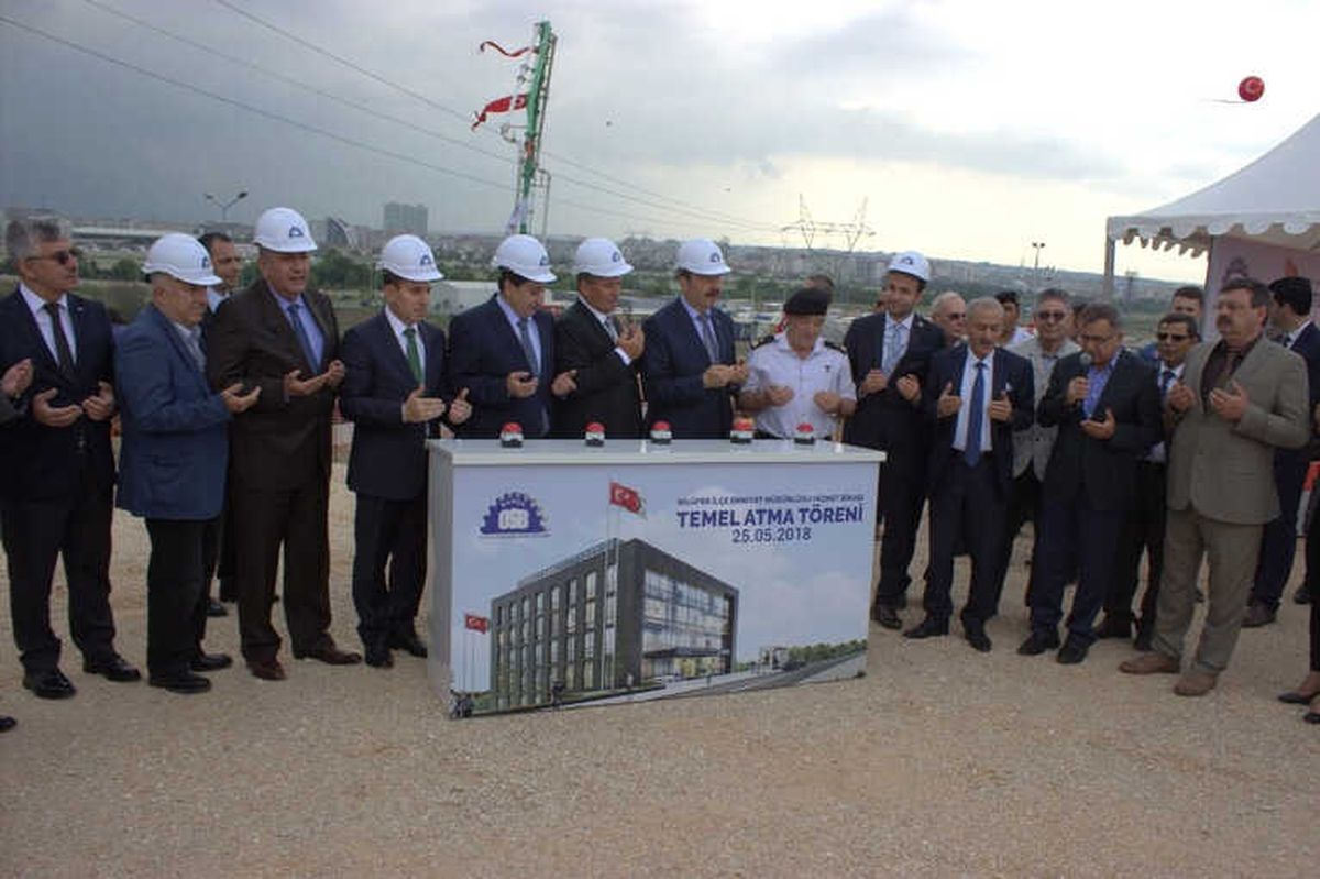 Bursa\'da Yeni Yapılacak Olan Nilüfer İlçe Emniyet Müdürlüğü Binasının Temeli Atıldı