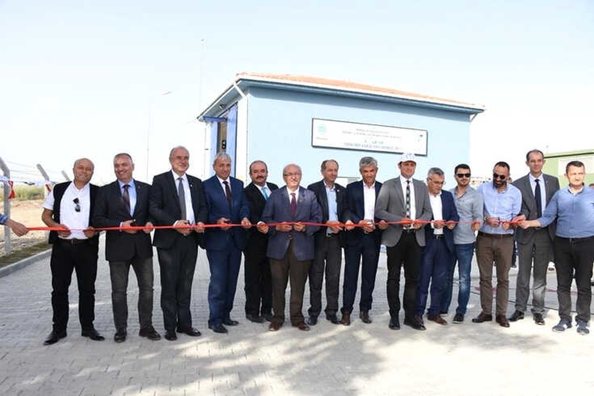 Çerkezköy Atıksu Kollektörü, Terfi Merkezi ve Terfi Hattı Açıldı