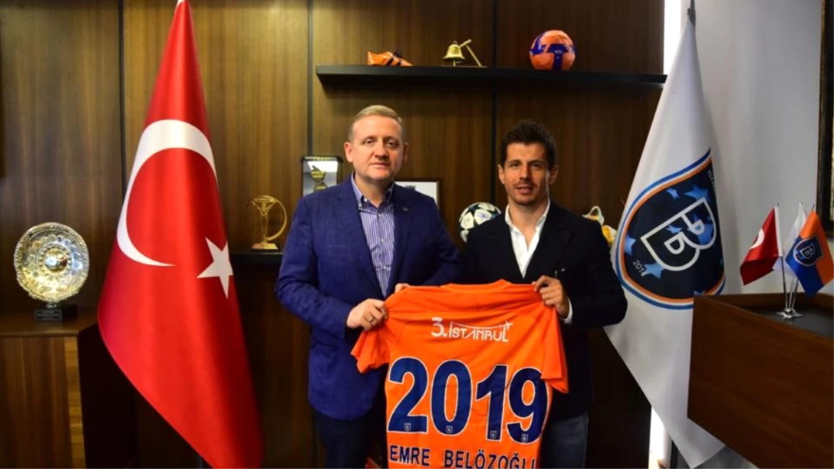 Emre Belözoğlu 1 Yıl Daha Başakşehir\'de