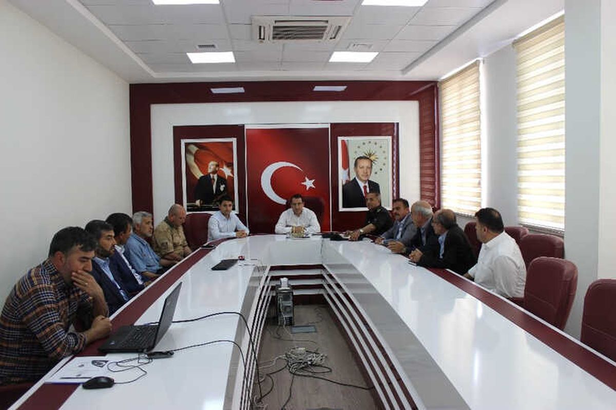 Kahta\'da Seçim Güvenliği Toplantısı Yapıldı