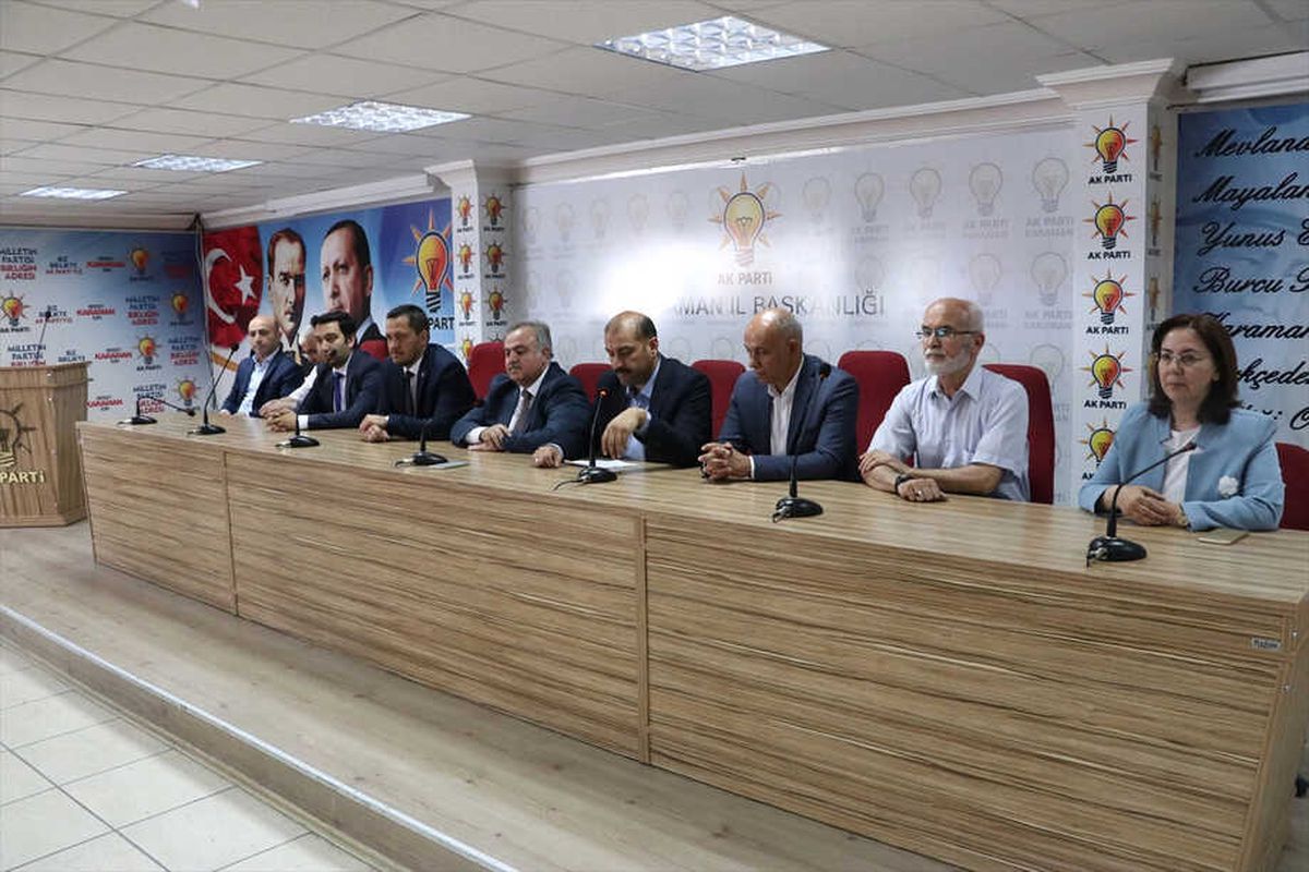 Karaman\'da AK Parti Milletvekili Aday Tanıtım Toplantısı