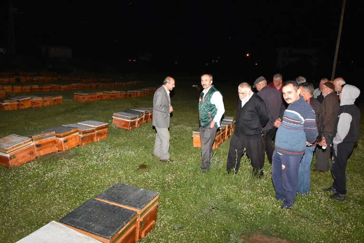 Kızılcahamam\'da 75 Çiftçiye 350 Arılı Kovan Dağıtıldı
