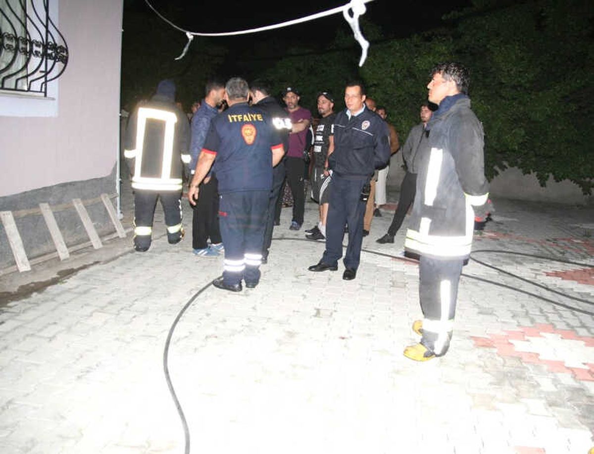 Kulu\'da Müstakil Evde Yangın