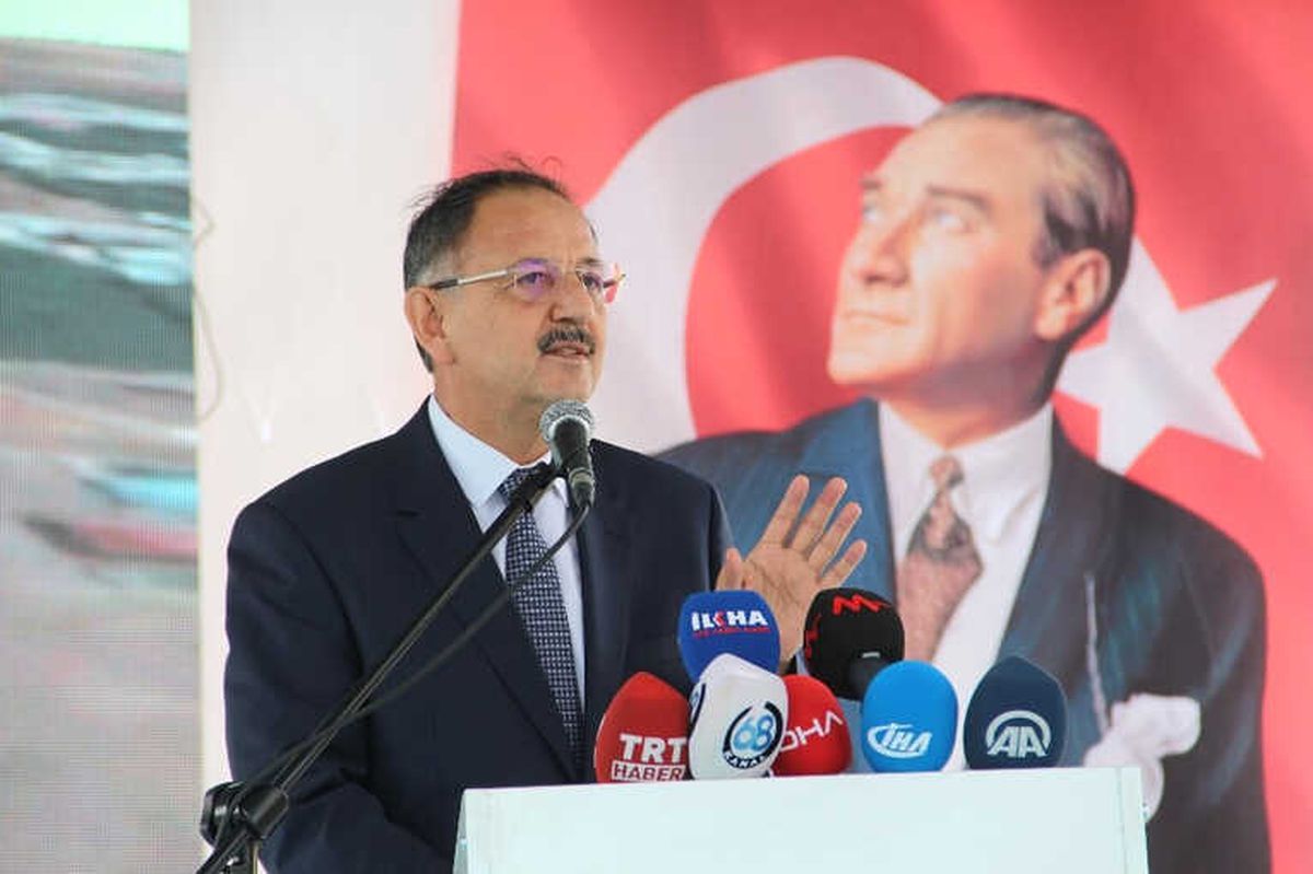 Van\'da İleri Biyolojik Atıksu Arıtma Tesisi Temel Atma Töreni