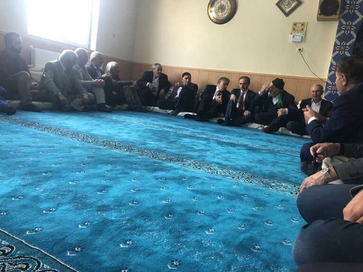 Başkan Epcim Özdinç Ailesinin Taziyesine Katıldı