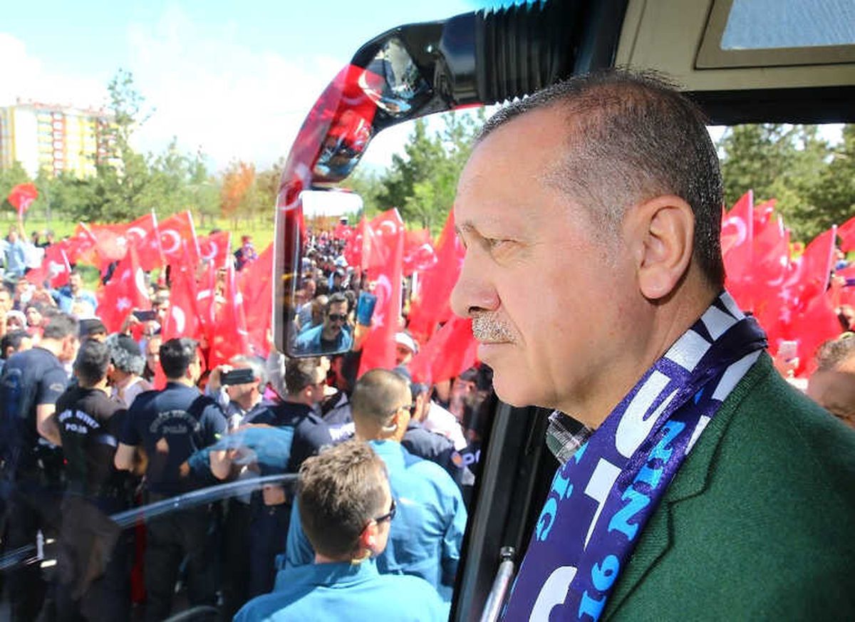 Cumhurbaşkanı Erdoğan ve Başbakan Yıldırım Erzurum\'da