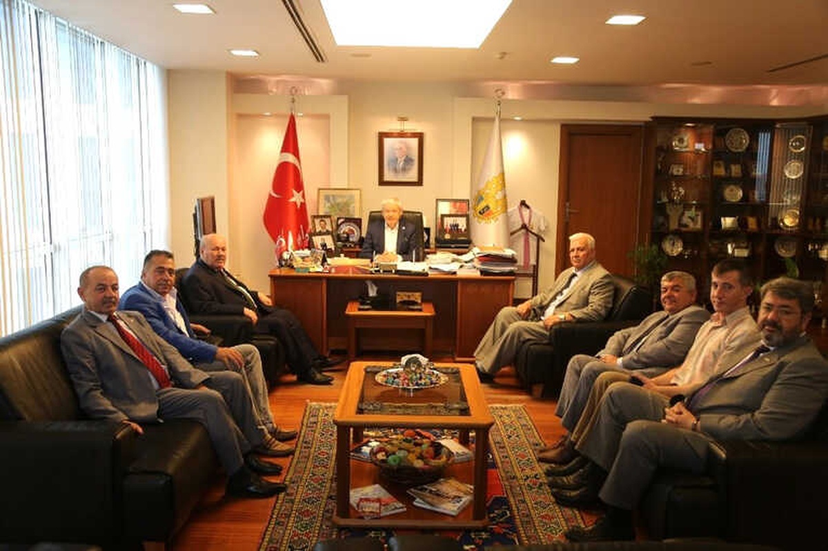 Etso, Edirne Esnaf ve Sanatkarları Odaları Birliği Heyetini Ağırladı