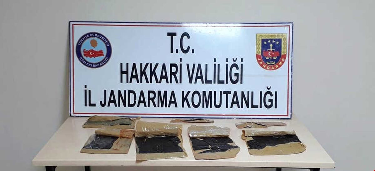 Hakkari\'de Uyuşturucu Operasyonu