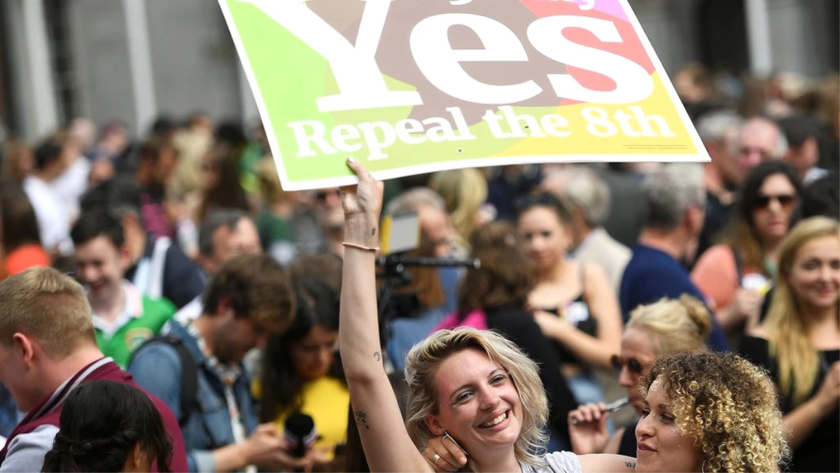 İrlanda Referandumundan \'Evet\' Çıktı, Kürtaj Yasağı Kalkıyor