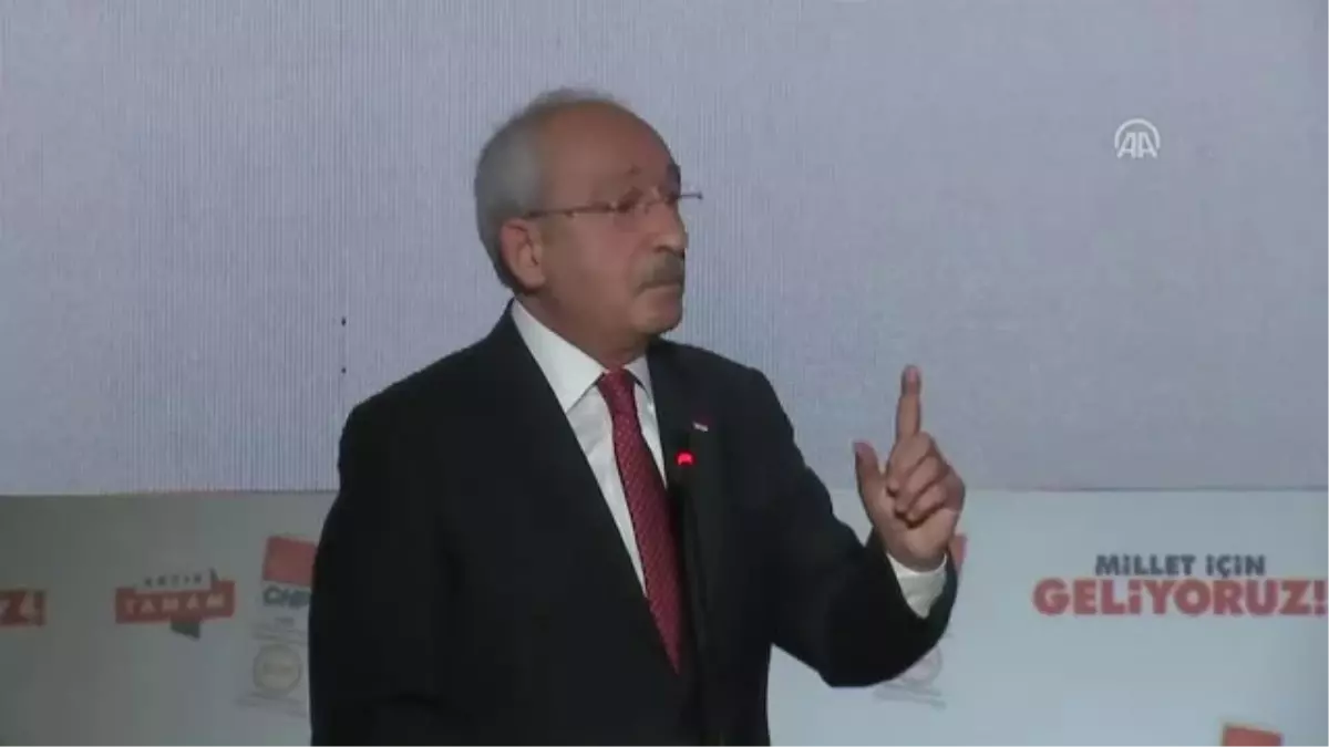 Kılıçdaroğlu: "Kobi\'lere Bir Yıl Süreyle Sıfır Faizli Kredi Vereceğiz"