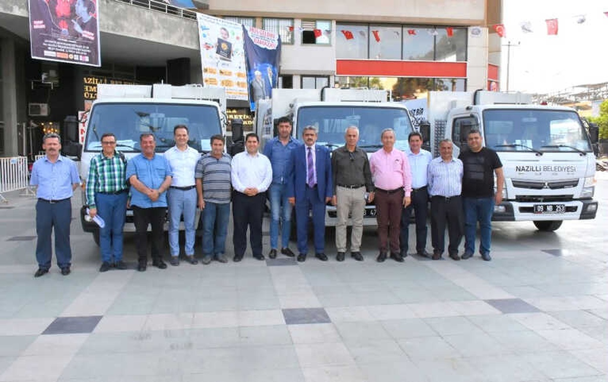 Nazilli Belediyesi Yeni Araç Filosuyla Daha Güçlü