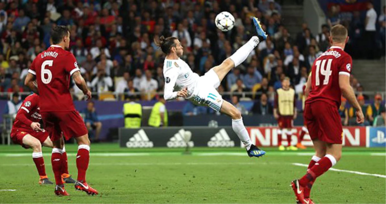 Real Madrid\'in Yıldızı Gareth Bale Muhteşem Bir Gole İmza Attı