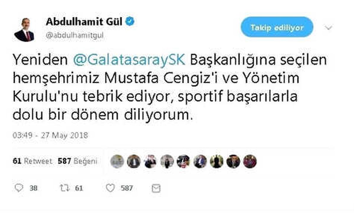 Adalet Bakın Gül\'den Hemşehrisi Mustafa Cengiz\'e Kutlama