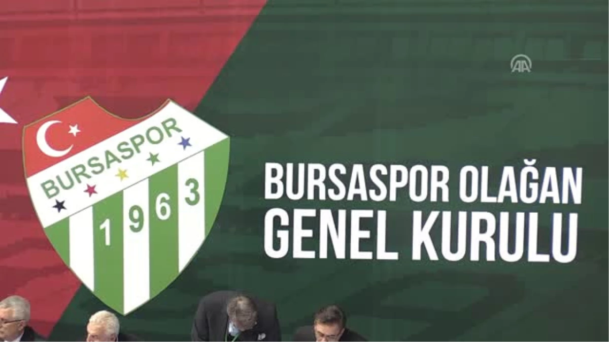 Bursaspor Kulübünün Kongresi Başladı