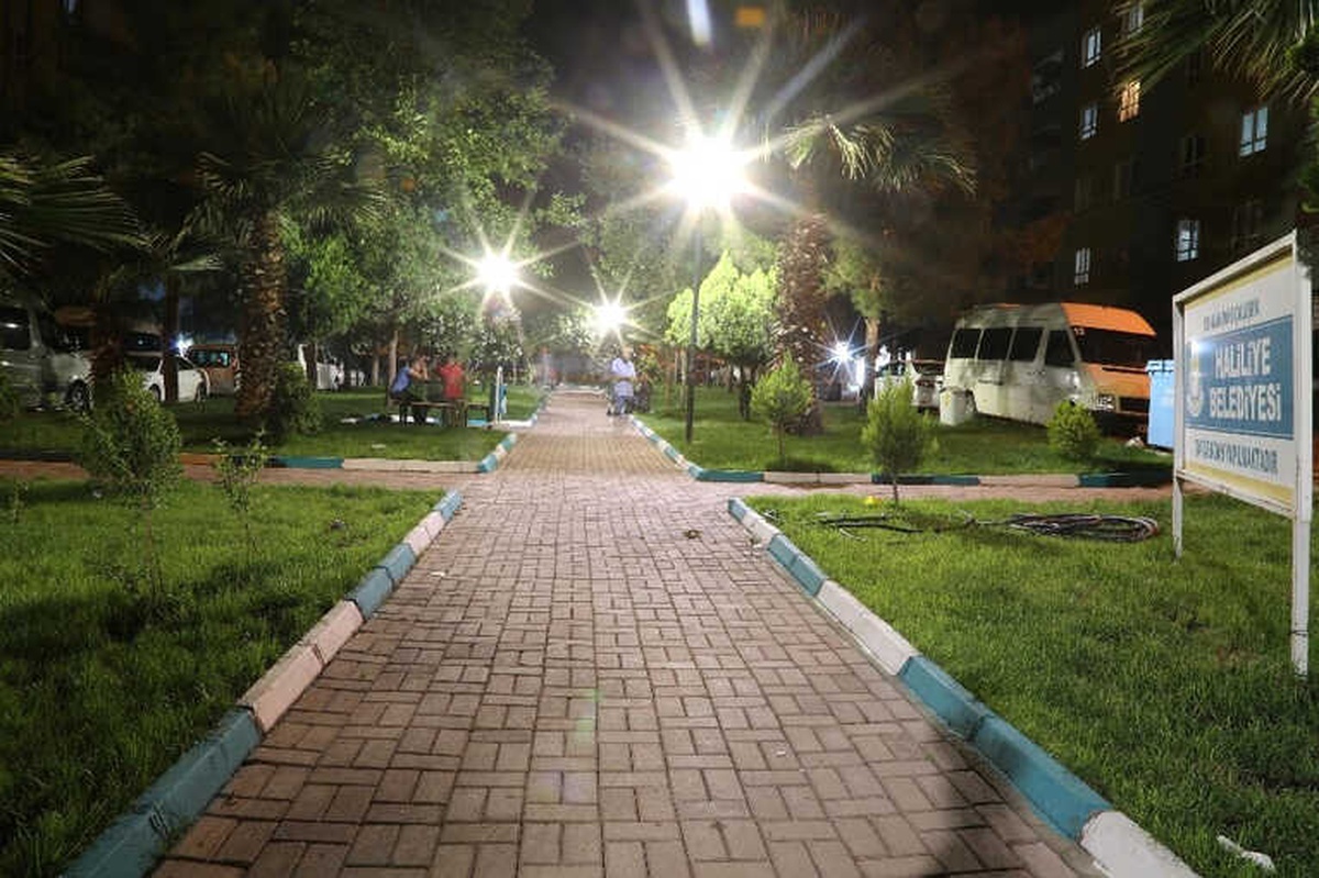 Haliliye\'de Parklar Güvenli Hale Getiriliyor