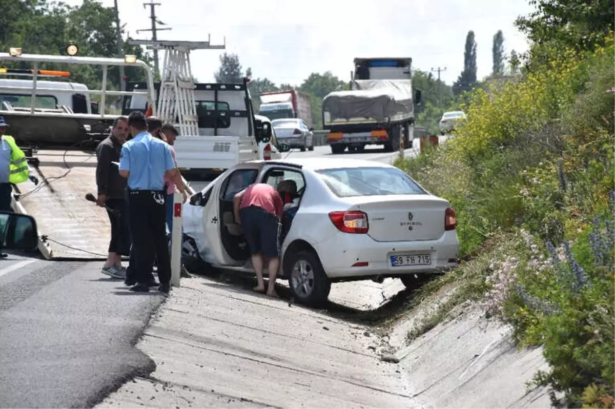 Tosya\'da Trafik Kazası: 1 Yaralı