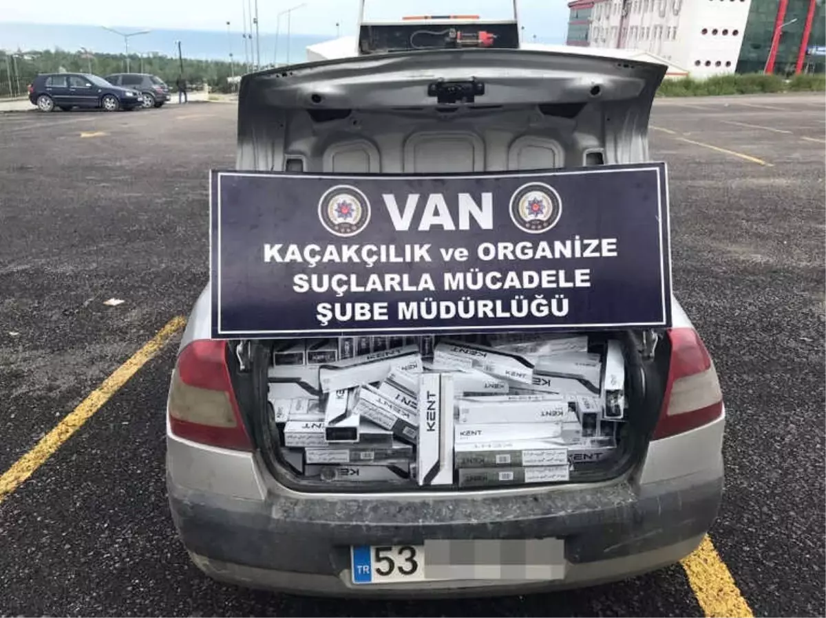 Van\'da Kaçak Sigara Operasyonu