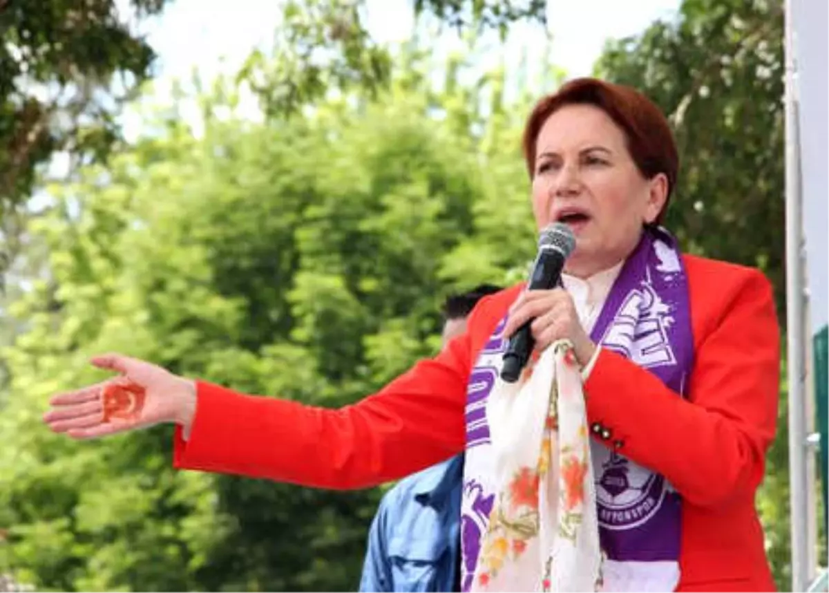 Akşener: Arkadaşlar 24 Haziran Günü Bu İşin Biteceğini Gördü