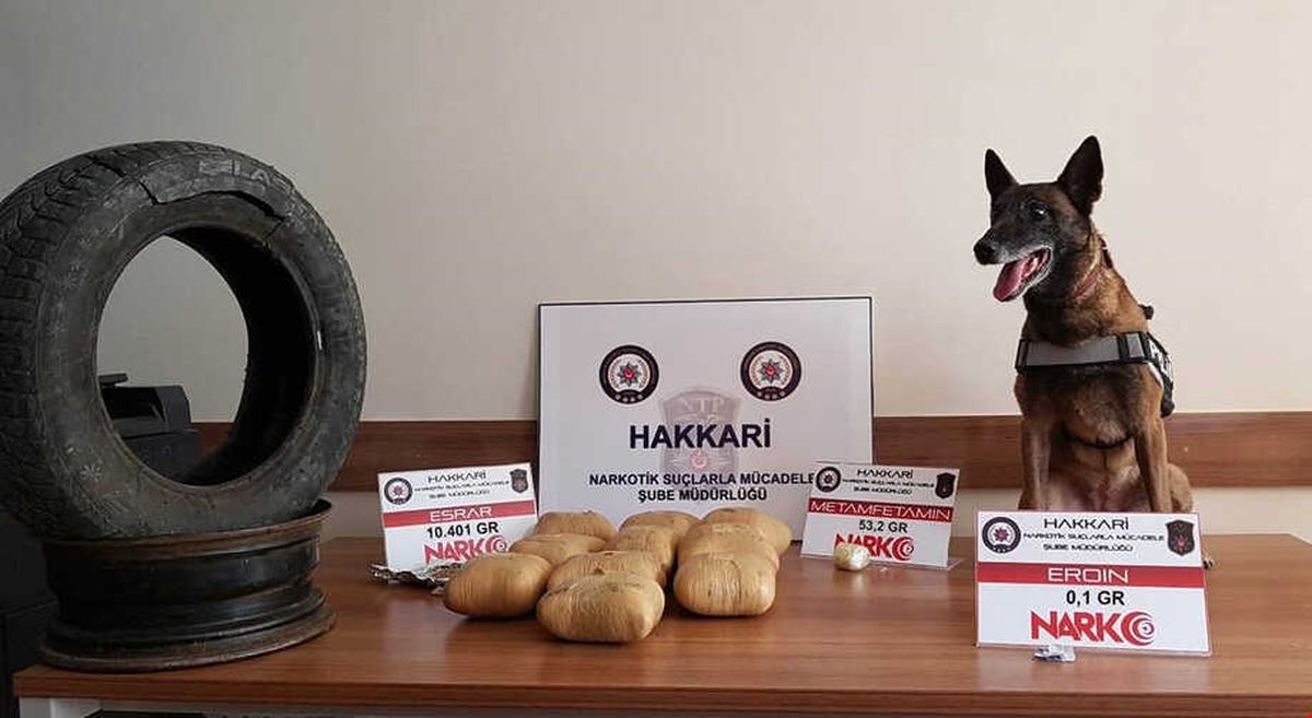 Hakkari\'de Uyuşturucu Operasyonu