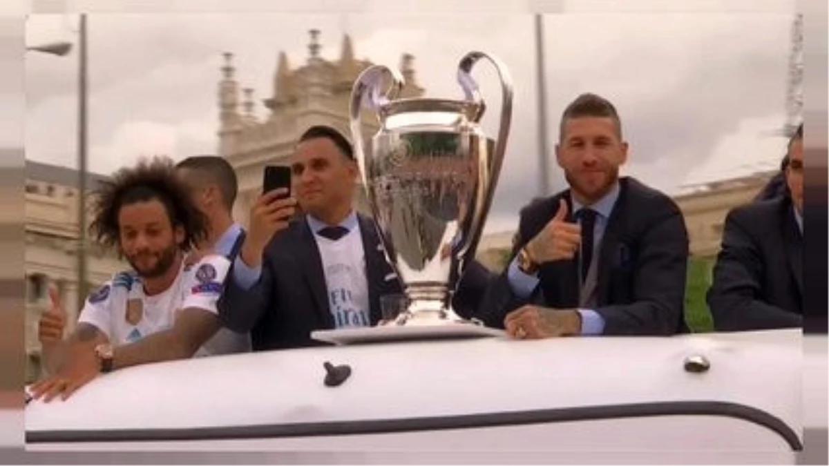Real Madrid\'de Şampiyonluk Kutlaması