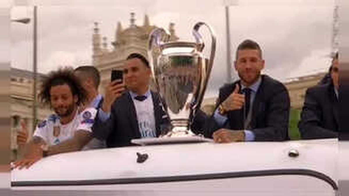 Real Madrid\'de Şampiyonluk Kutlaması