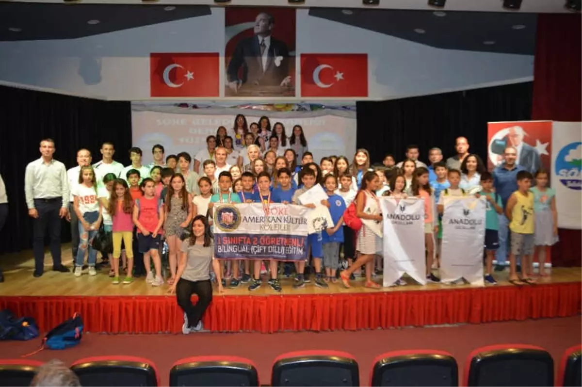 Söke\'de Yüzme Şampiyonası Yapıldı