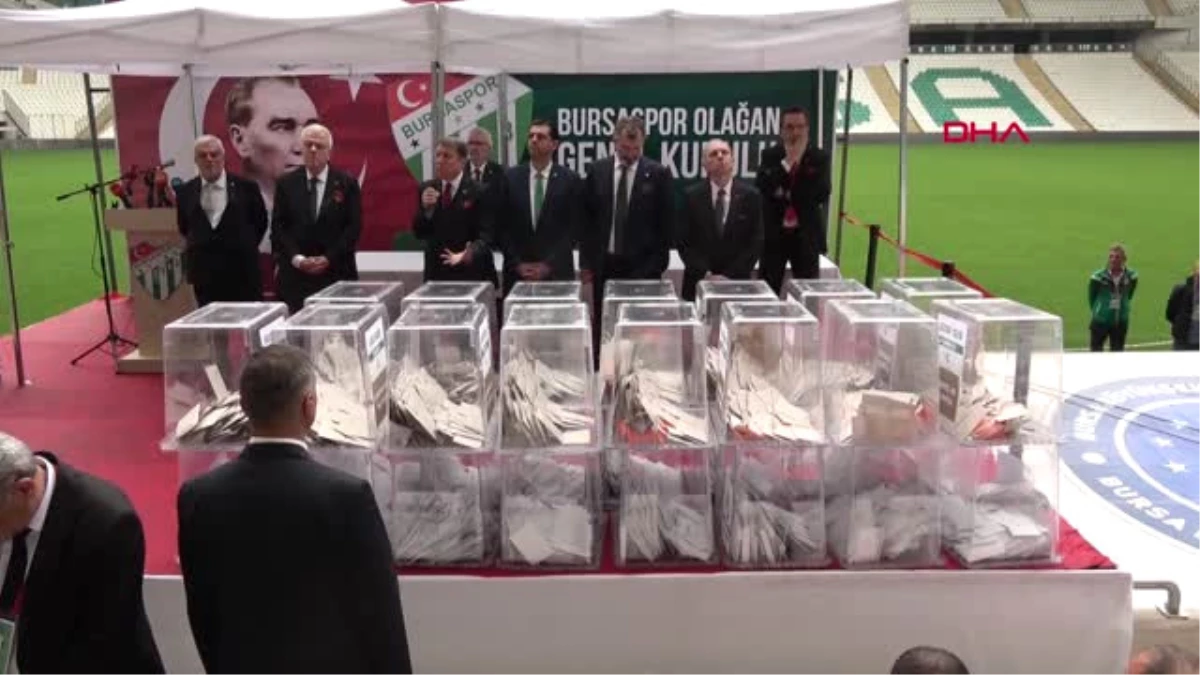 Spor Bursaspor\'da Başkan Ali Ay Güven Tazeledi