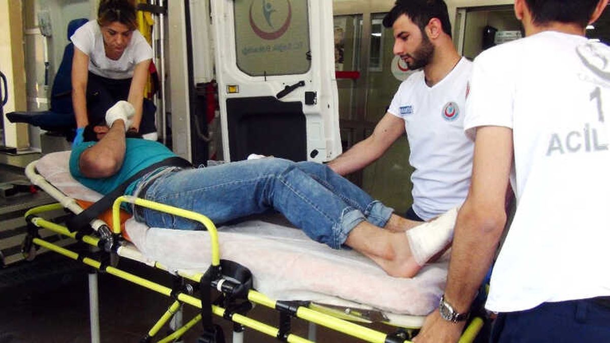 4 İşçi Elektrik Akımına Kapıldı