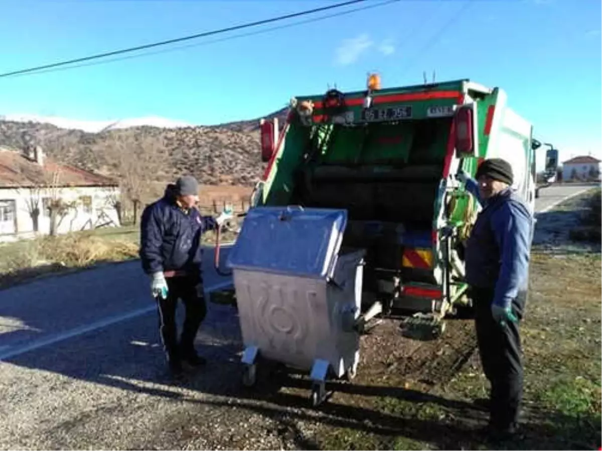 Amasya\'nın Köylerine 5 Bin Çöp Konteyneri