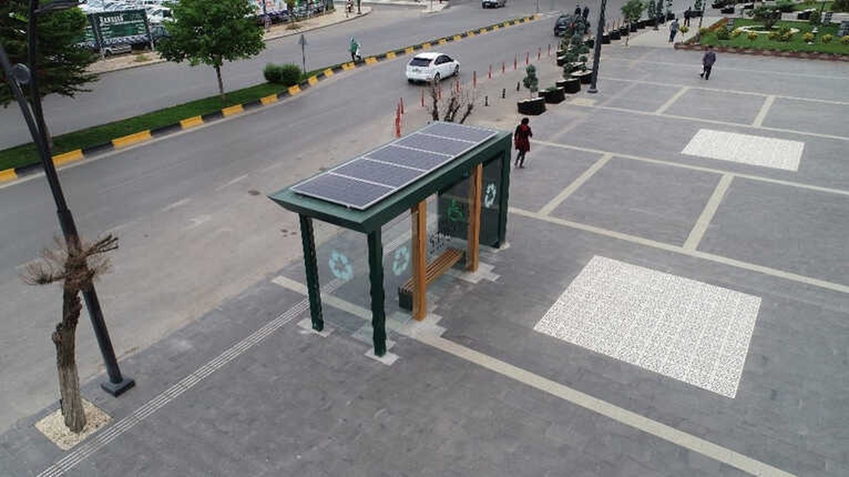 Gaziantep\'te Otobüs Durakları Enerji Üretecek
