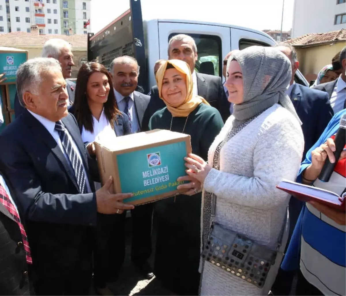 Melikgazi Belediyesi\'nden Çölyak Hastalarına Özel Gıda Desteği