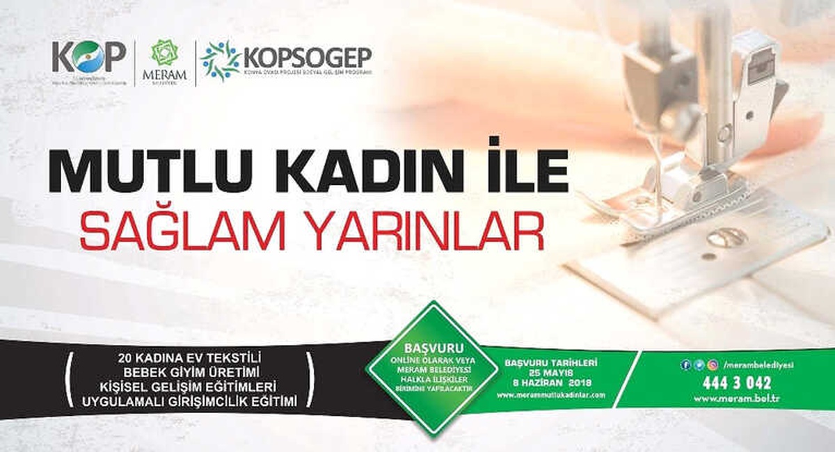 Meramlı Kadınlara Büyük Fırsat