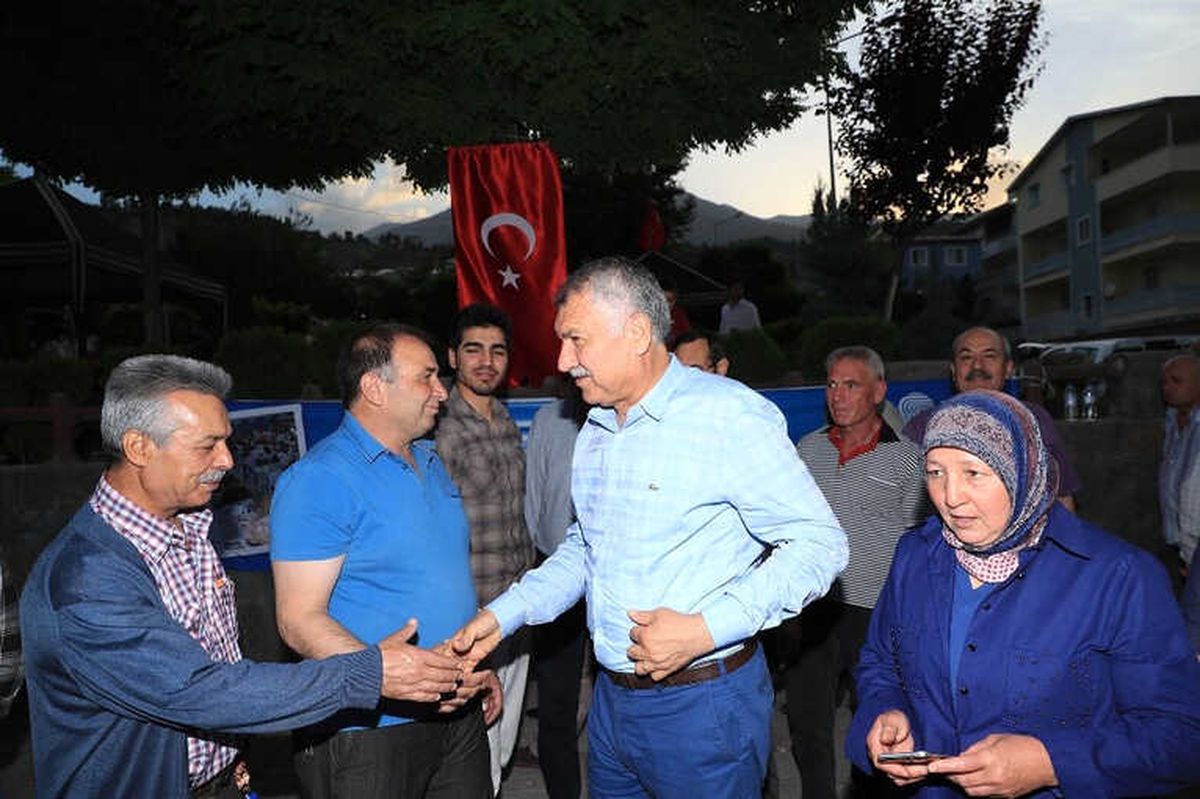 Seyhan\'ın İftar Sofrası Pozantı\'da Kuruldu
