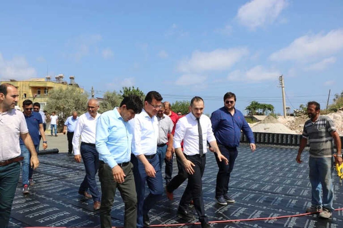 Uslu, Demre\'deki Yatırımları İnceledi