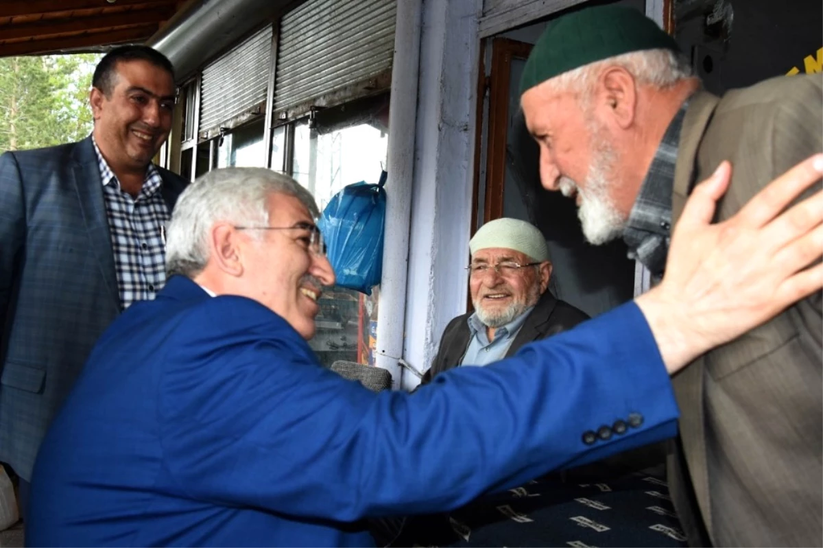 AK Parti Erzurum İl Başkanı Öz, Seçim Gezilerini Sürdürüyor